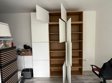 Large IKEA BESTA Storage Unit / Cabinet System