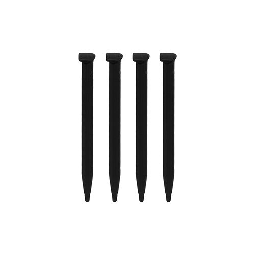 New Nintendo 2DS XL Stylus Touch Pens Sticks Black Pack of 4