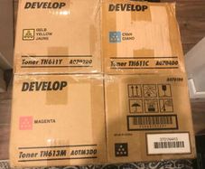 Konica Minolta Bizhub TN613 Complete Toner Set.