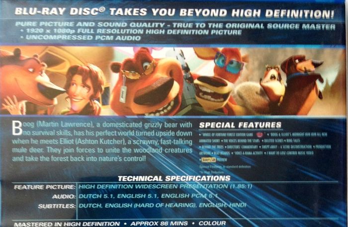 Open Season [2006] [Blu-ray Animated Movie]