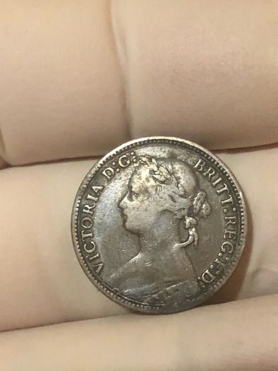 1878 Farthing Victoria