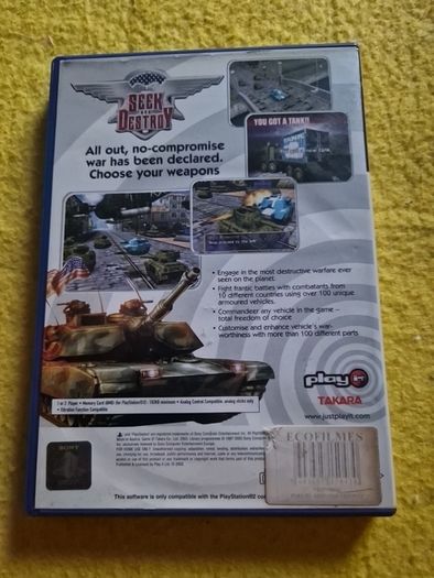 Seek and Destroy PlayStation2 Ps2 games Original