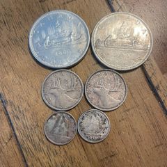 Canadian silver coins under silver spot price