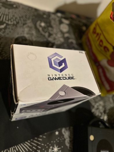 Nintendo GameCube console and games Mario