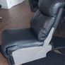 3 Seater Reclining Leather Sofa Image 8