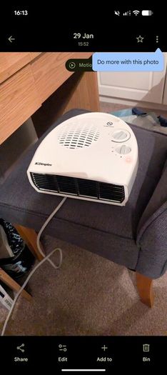 Dimplex 2kW Portable Fan Heater