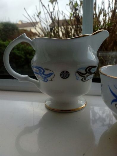 Classic Fine Bone China Jug and Sugar Bowl