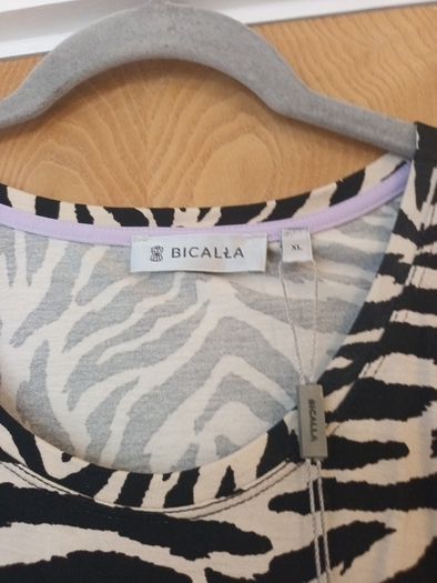 Bicalla Animal - Black-Beige  Dress.  S.XL.  B.N.W.T