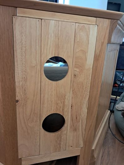 Corner tv unit