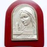 Vintage Sterling Silver stamped  "Ag" (silver) Our Lady Queen of Peace Medugorje Bosnia Mary Image 9