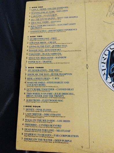 various best of / compilation lps