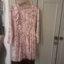 Dress/Floral Long Sleeved Dress .. Size: 8 UK .. 36 EU .. Length: 34 ins Image 2