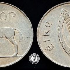 [#473] - Ireland 1992 | 20p | 20 Pence | Horse | KM.25