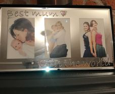 Picture Frame "Best mum in the world"
