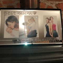 Picture Frame "Best mum in the world"