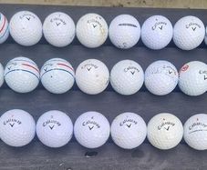 30 pre used Callaway golf balls