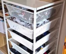 Ikea Metal Jonaxel drawers