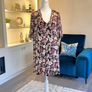 Ladies Pink Floral Mini Dress or Long Top from Yours. Size UK 22-24 / EU 50-52 Image 5
