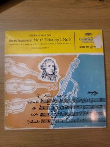 Joseph Haydn Streichquartett Nr 17 F dur op 3 Nr 5 7 inch EP Deutsche Grammophon