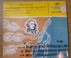 Joseph Haydn Streichquartett Nr 17 F dur op 3 Nr 5 7 inch EP Deutsche Grammophon