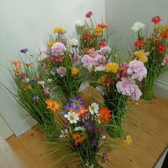 Faux Flower Bundles x6