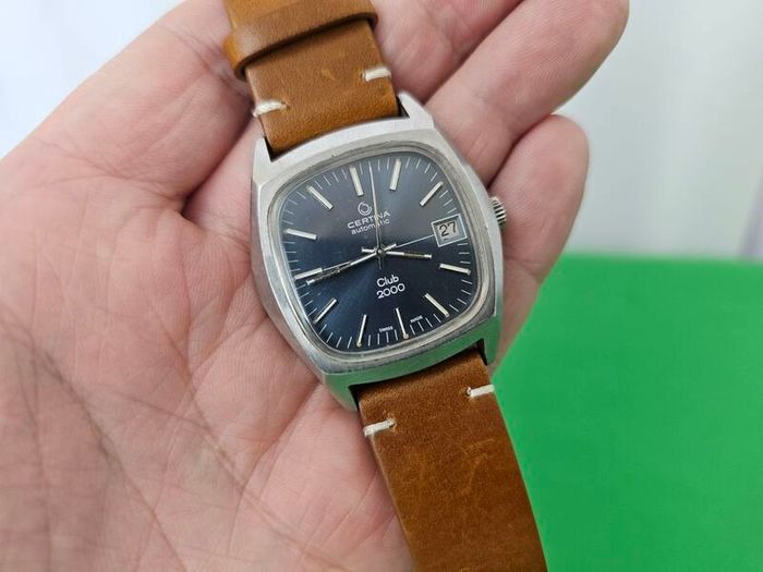 Vintage Automatic Swiss Made Certina Club 2000 Swiss watch 1970s