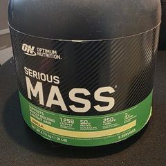 Optimum nutrition why - Serious mass - vanilla 2.73 KG