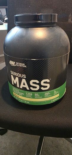 Optimum nutrition why - Serious mass - vanilla 2.73 KG