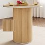 Round Dining Table with 4 Stools Image 3