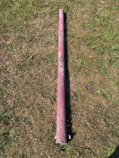 Vintage galvanised downpipe