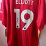 Liverpools Harvey Elliot signed Shirt Image 3