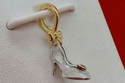 Pandora Disney Limited Edition 2026 Gold P Cinderella Slipper Charm