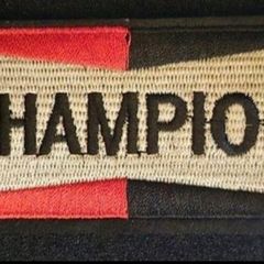 CHAMPION, Cloth patch.