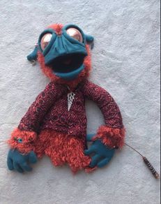 Sigma the Alien Puppet Bold Handcrafted Character
