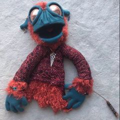 Sigma the Alien Puppet Bold Handcrafted Character