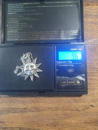 silver pendant