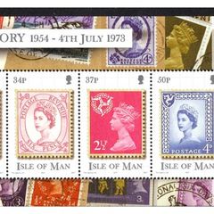 2001 Isle of Man 75th birthday of Queen Elizabeth II Stamp Miniature Sheet Mint Never Hinged