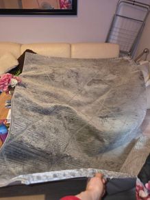 Grey rug
