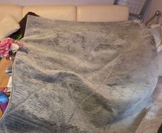 Grey rug