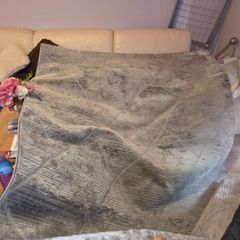 Grey rug