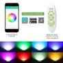 RGB Flood Light, Bluetooth Mesh and APP Control LED Floodlight with UK Plug, Color Changing Garden Light with Dimmer and Memory Function, IP65 Waterproof, Remote Not Included [Energy Class A+] Image 8