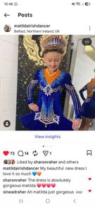 Irish dance dress