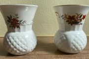 2 Royal Stafford Bone China Posy Vase