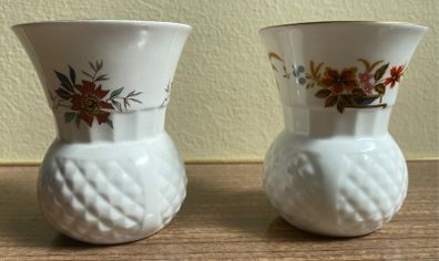 2 Royal Stafford Bone China Posy Vase