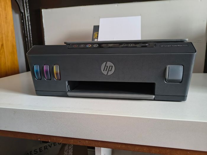 HP Smart Tank Plus 555 Wireless Printer | With Unopened Extra 32XL Black Ink