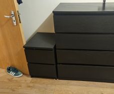 Chest of drawers small 2 draws and big 4 draws