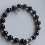 Trink "Black Pearl Heart" Bracelet, 925 Sterling Silver. Image 5