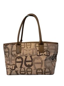 Etienne Aigner horseshoe-logo large shoulder bag