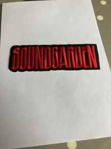 Soundgarden Sew on patch