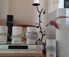 5 disc Panasonic DVD player with tuner